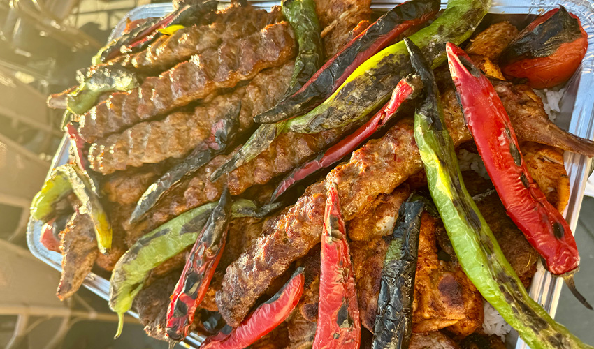 Ya Medina Grill Teller für 4 Personen